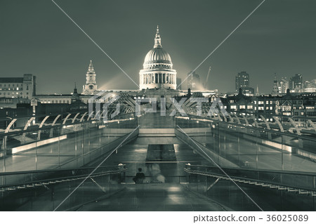 Millennium Bridge and St Pauls Millennium Bridge and St Pauls 36025089