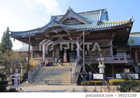 Shikoku Shrine Place No. 19 Buddhist temple "Eizoji" main hall Shikoku Shrine Place No. 19 Buddhist temple "Eizoji" main hall 36025298