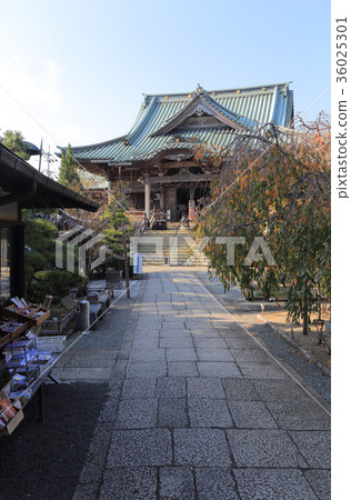 Shikoku Shrine Place No. 19 Buddhist temple "Eizoji" main hall Shikoku Shrine Place No. 19 Buddhist temple "Eizoji" main hall 36025301