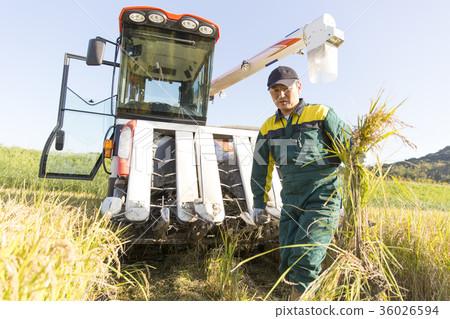 Combine and man 36026594