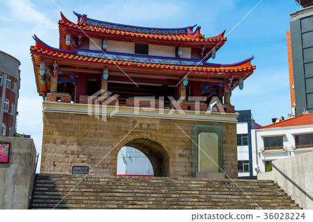 台灣 風景 古蹟 建築 新竹 城門 迎曦門 竹塹城 淡水廳城 清朝 城池 雍正 道光 旅遊 休閒娛樂 36028224