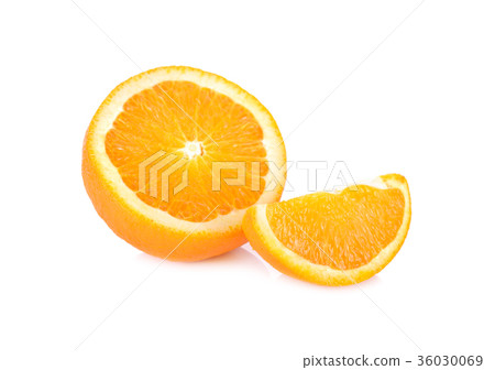 half and portion cut fresh Navel/Valencia orange 36030069