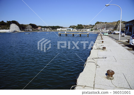 三浦半島的松谷漁港 三浦半島的松谷漁港 36031001