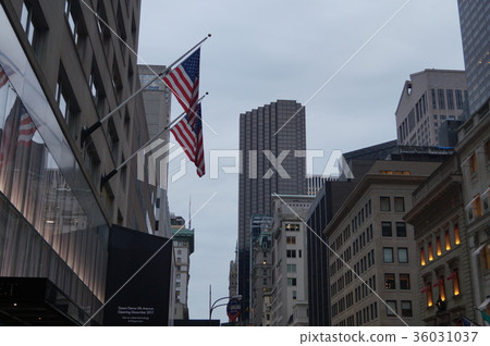 Cityscape of New York Fifth Avenue Cityscape of New York Fifth Avenue 36031037