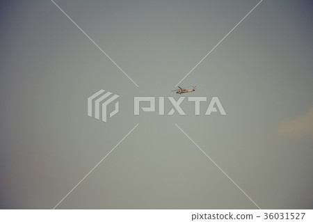 Israeli military UH-60 Blackhawk helicopter flying 36031527