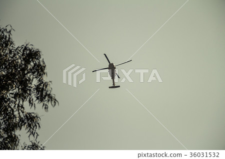Israeli military UH-60 Blackhawk helicopter flying 36031532