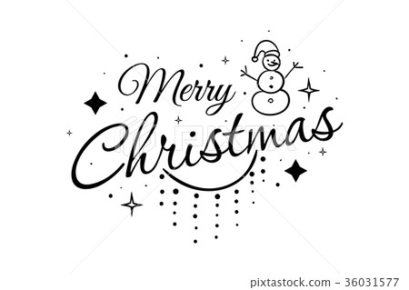 Merry Christmas card. Beautiful greeting winter Merry Christmas card. Beautiful greeting winter 36031577