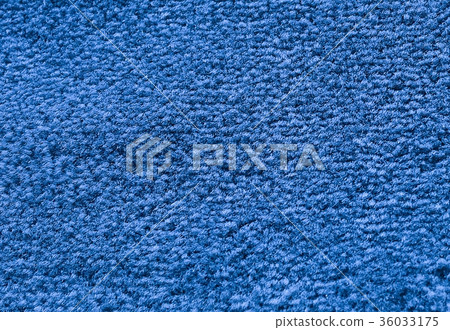 Detail of Blue Fluffy Fabric Texture Background Detail of Blue Fluffy Fabric Texture Background 36033175