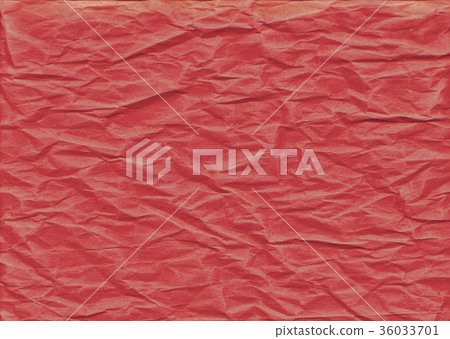 Retro red paper folded texture background 36033701