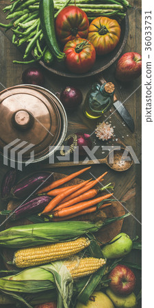 Autumn healthy ingredients for Thanksgiving day 36033731