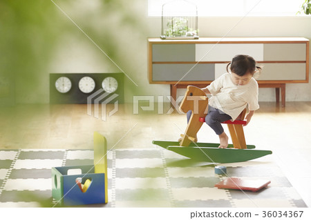 Children playing indoors Children playing indoors 36034367