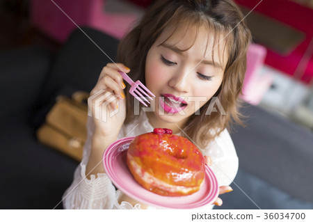 Women who eat sweets 36034700