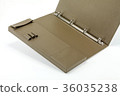 Leather Document file with Ring binder 36035238