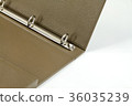 Leather Document file with Ring binder 36035239