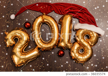 Bright metallic gold balloons figures 2018 Bright metallic gold balloons figures 2018 36035574
