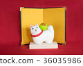 Material for new year's cards 36035986