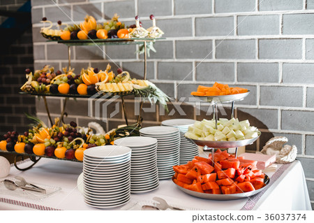 catering buffet for wedding 36037374