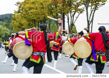 Okinawa Acer dance traditional arts traditional dance Okinawa Acer dance traditional arts traditional dance 36037956