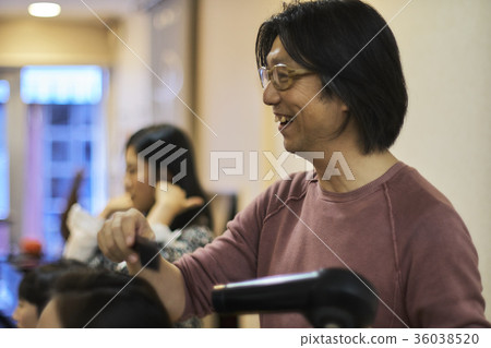 Hairdresser Fashionable hairdresser Hairdresser Fashionable hairdresser 36038520