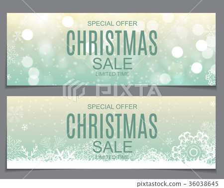 Abstract Vector Illustration Christmas Sale 36038645