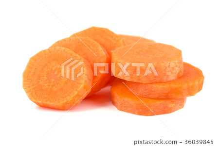 Fresh raw carrot isolated on a white background. Fresh raw carrot isolated on a white background. 36039845