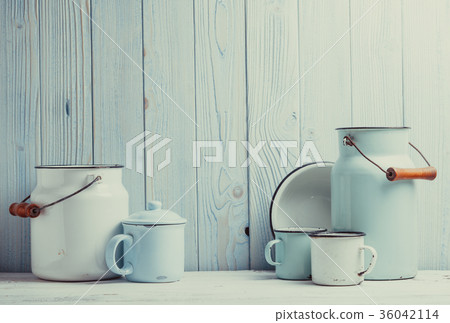 Enamelware still life 36042114