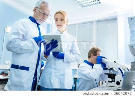 People of science consulting each other People of science consulting each other 36042972