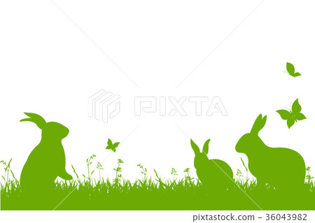 Easter Border Easter Border 36043982