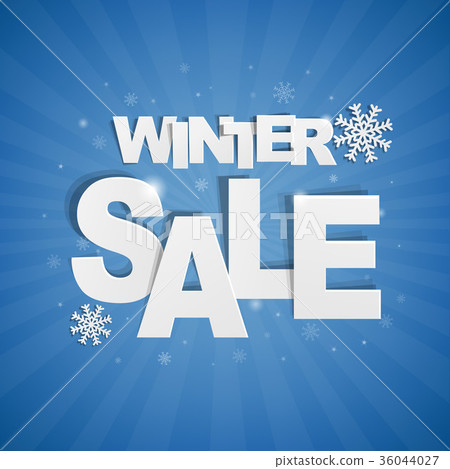 Winter Sale Banner 36044027