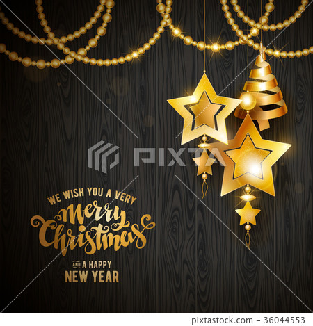 Merry Christmas gold Merry Christmas gold 36044553