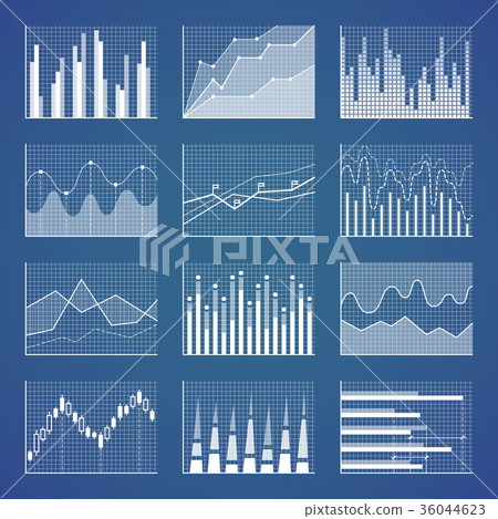 Minimalistic White Graphics on Coordinate System Minimalistic White Graphics on Coordinate System 36044623