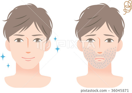 Male Beard Before After Male Beard Before After 36045871