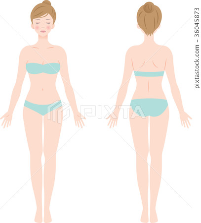 女性身體全身 女性身體全身 36045873
