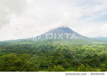 Arenal volcano landscape Costa Rica 36046449