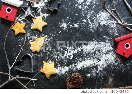New Year or Christmas background Xmas decor New Year or Christmas background Xmas decor 36048485