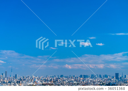 東京都市風景 36051368
