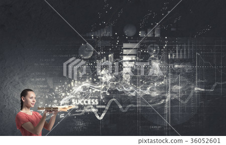 Girl with book 36052601