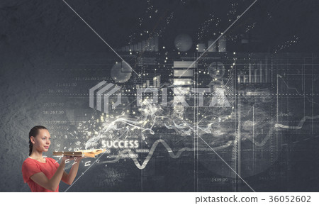 Girl with book 36052602