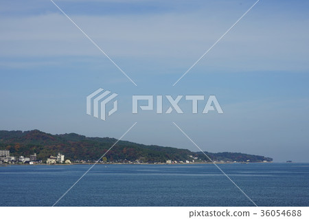 從冰見漁港到卡拉島,富山灣和立山山脈 從冰見漁港到卡拉島,富山灣和立山山脈 36054688