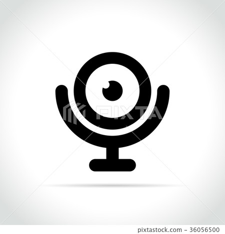 webcam icon on white background 36056500