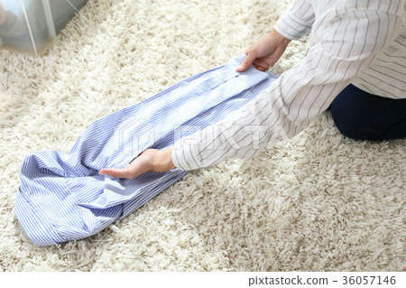 Clothes are folded 36057146