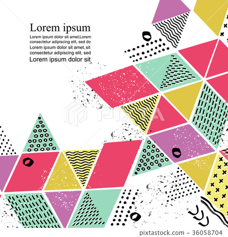 Different colored triangles Different colored triangles 36058704