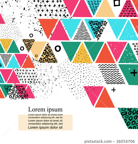 Different colored triangles Different colored triangles 36058706