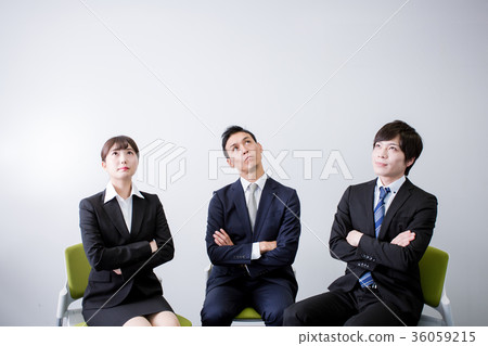 Business team pose 36059215