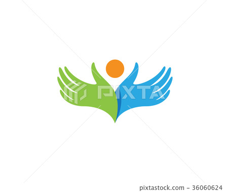 Hand Care Logo Template vector 36060624