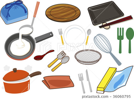 Illustration tableware 1 36060795