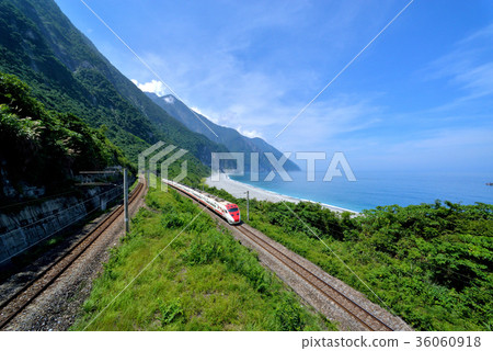 蘇花公路,清水斷崖,斷崖,山,海,沙灘,海灘,崇德隧道,崇德休憩據點,海岸,海邊,海岸山脈 36060918