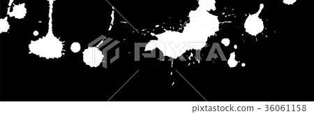 Ink splash, strokes and stains background. Ink splash, strokes and stains background. 36061158