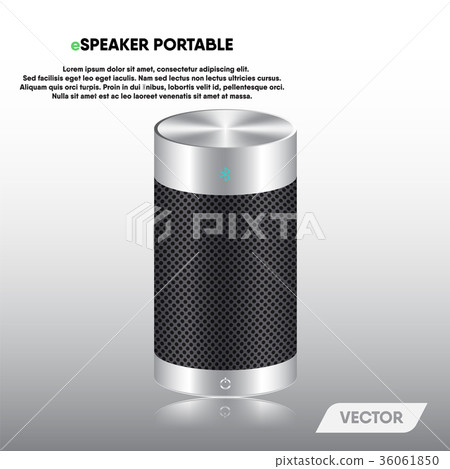 Speaker portable and stereo sound, Vector Speaker portable and stereo sound, Vector 36061850
