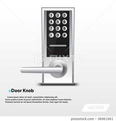 Electronic security door knob, Modern design Electronic security door knob, Modern design 36061861